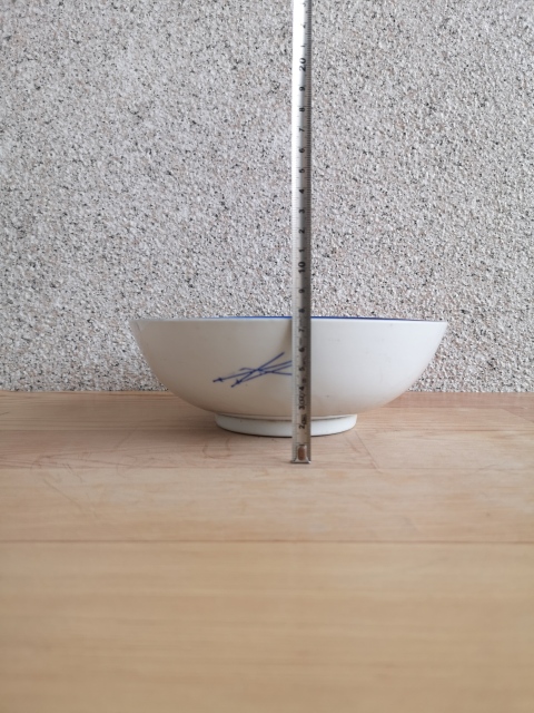 古玩陶瓷日本昭和青花碗拍賣,當(dāng)前價格260元