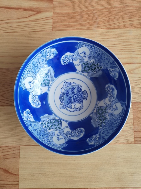 古玩陶瓷日本昭和青花碗拍賣,當(dāng)前價格260元