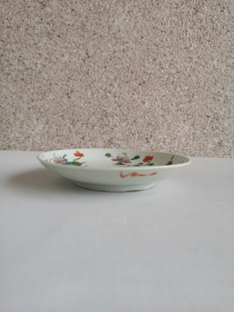 古玩陶瓷民國(guó)四季花卉紋粉彩盤(pán)拍賣(mài),當(dāng)前價(jià)格222元