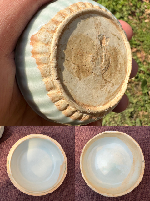 古玩陶瓷湖田窯影青釉印菊瓣紋粉盒拍賣,當(dāng)前價(jià)格8000元