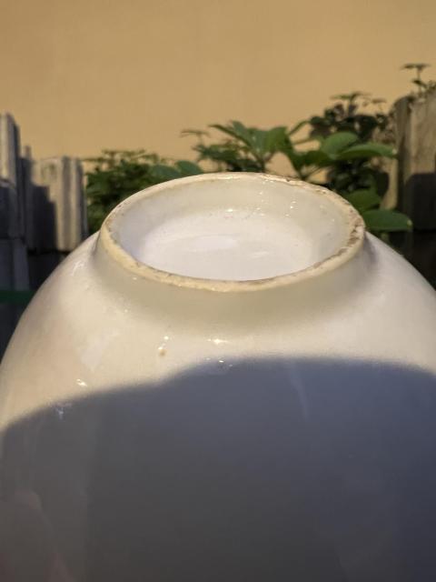古玩陶瓷晚清民國白釉杯拍賣,當(dāng)前價(jià)格800元