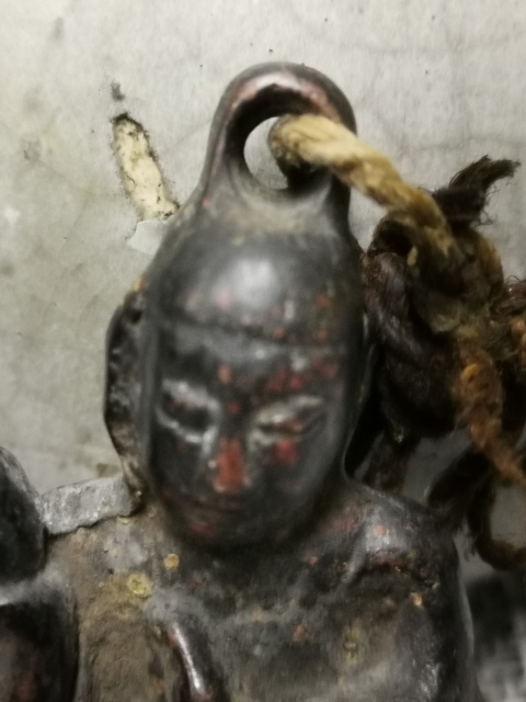 古玩雜項銅質摩候羅佛像拍賣，當前價格5555元