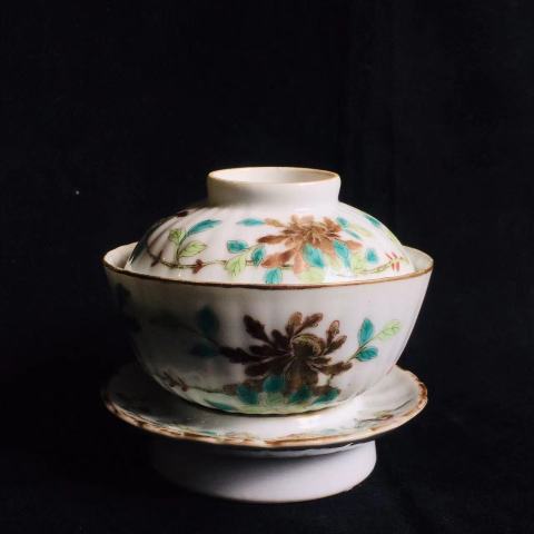古玩陶瓷同治粉彩一品富貴三才蓋碗拍賣(mài),當(dāng)前價(jià)格6500元