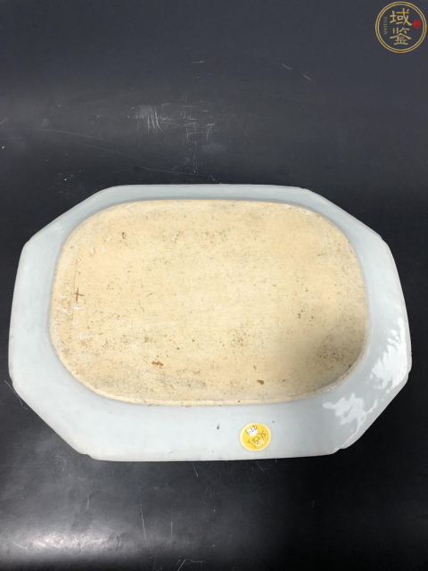 古玩陶瓷麻姑獻壽青花人物八方盤拍賣，當前價格4800元