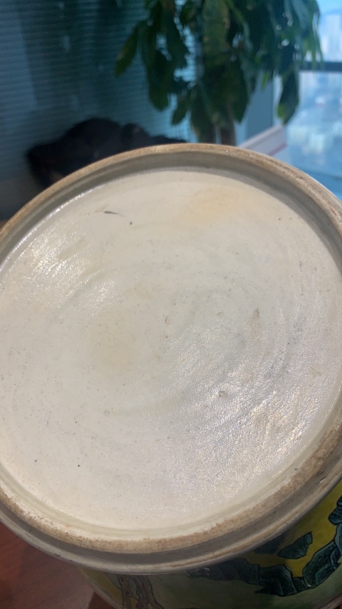 古玩陶瓷晚清山水紋人物山水紋將軍罐拍賣，當前價格12000元