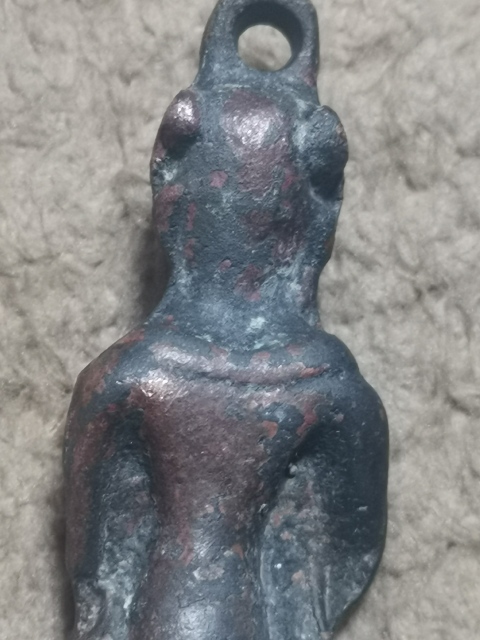 古玩雜項清代，麻姑獻(xiàn)壽，人物銅像掛件拍賣，當(dāng)前價格3333元