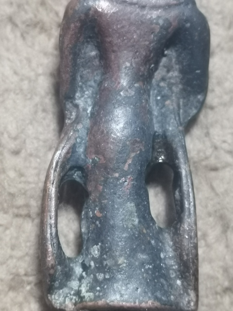 古玩雜項清代，麻姑獻(xiàn)壽，人物銅像掛件拍賣，當(dāng)前價格3333元