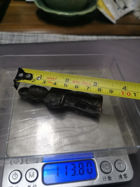 古玩雜項清代，麻姑獻(xiàn)壽，人物銅像掛件拍賣，當(dāng)前價格3333元