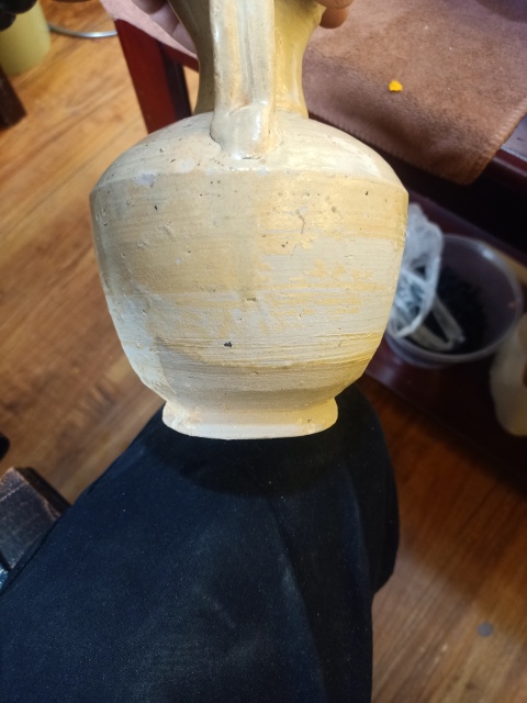 古玩陶瓷景德鎮(zhèn)窯系青白釉執(zhí)壺拍賣(mài),當(dāng)前價(jià)格1800元