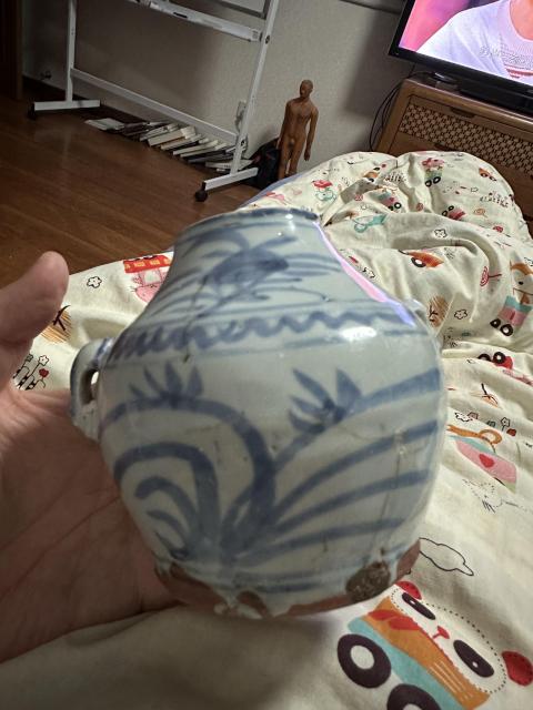 古玩陶瓷晚明景德鎮窯口青花器拍賣,當前價格500元