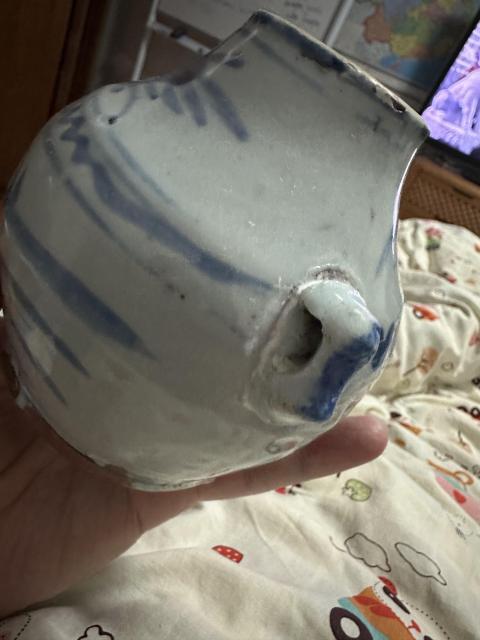 古玩陶瓷晚明景德鎮窯口青花器拍賣,當前價格500元