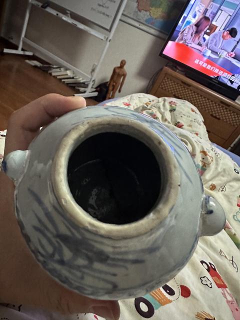 古玩陶瓷晚明景德鎮窯口青花器拍賣,當前價格500元