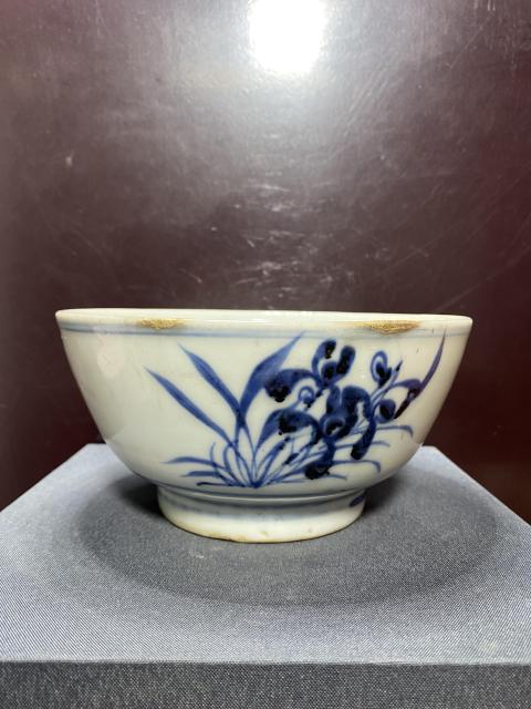 古玩陶瓷清,荷花蓮碗。拍賣,當前價格900元