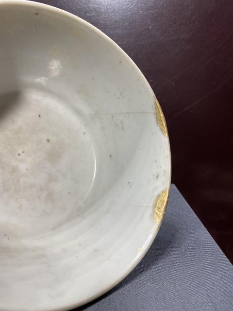 古玩陶瓷清,荷花蓮碗。拍賣,當前價格900元