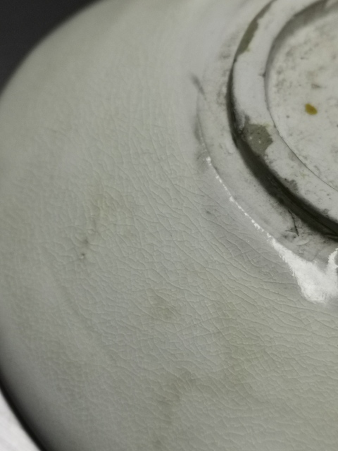 古玩陶瓷耀州窯白釉茶盞拍賣，當前價格1333元