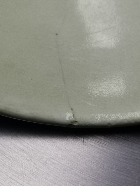 古玩陶瓷耀州窯白釉茶盞拍賣，當前價格1333元