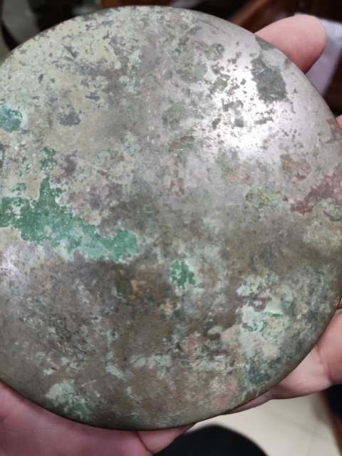 古玩銅器宋代海獸葡萄紋銅鏡拍賣，當前價格3688元