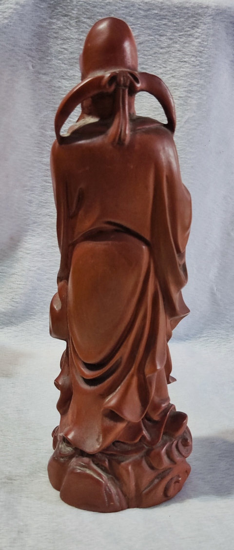 古玩雜項(xiàng)(特價(jià))晚清民國(guó)精品黃楊木雕福祿壽三星拍賣,當(dāng)前價(jià)格1880元