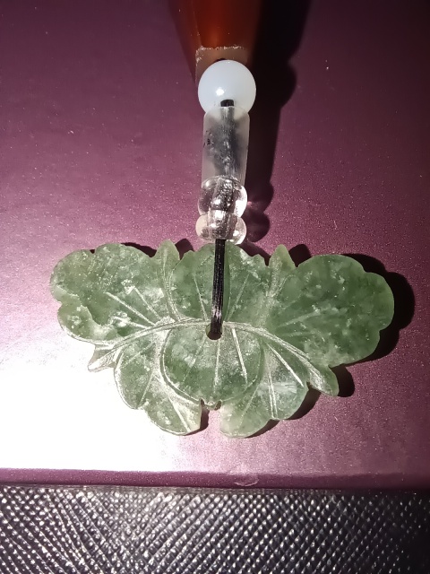 古玩玉器清代.瑪瑙八棱珠蝴蝶佩760拍賣,當前價格760元