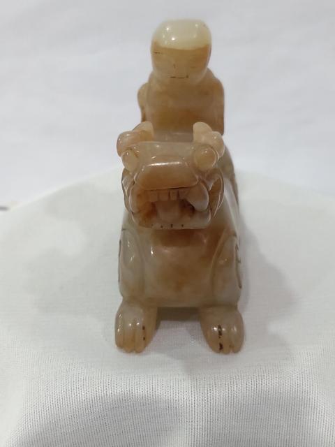 古玩雜項(xiàng)玉雕瑞獸擺件拍賣,當(dāng)前價格1158元