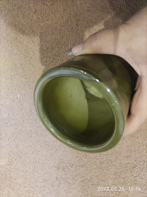 古玩陶瓷民國?茶葉末釉筆筒拍賣,當前價格3500元