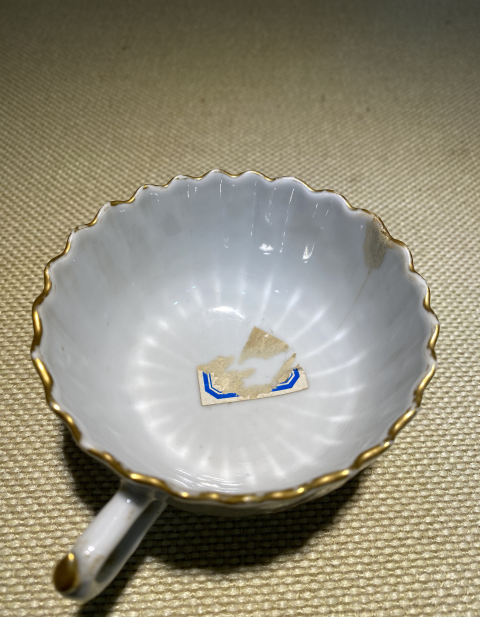 古玩陶瓷【清倉處理】乾隆粉彩花鳥細(xì)路花口杯拍賣,當(dāng)前價格958元
