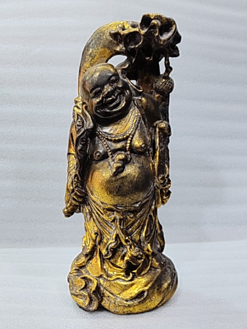 古玩雜項木雕彌勒佛擺件拍賣,當前價格1288元