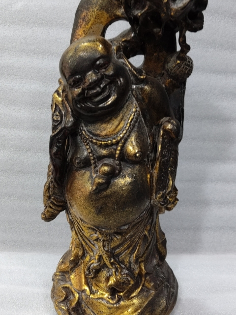 古玩雜項木雕彌勒佛擺件拍賣,當前價格1288元