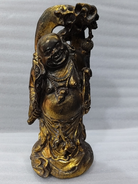 古玩雜項木雕彌勒佛擺件拍賣,當前價格1288元