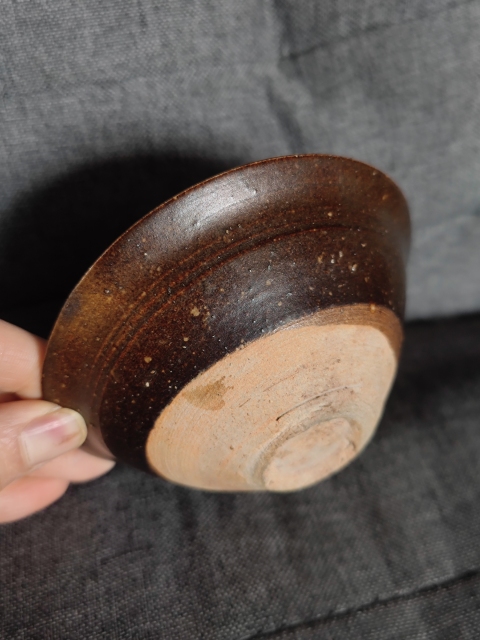 古玩陶瓷宋代?吉州窯木葉盞拍賣，當前價格2800元