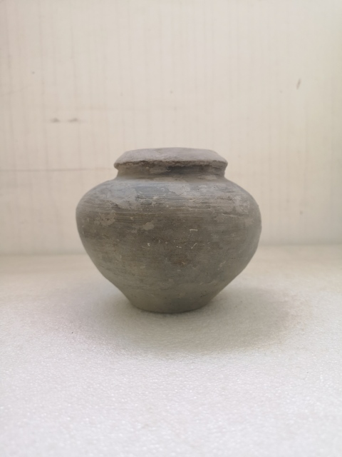 古玩陶瓷宋代灰陶撲滿拍賣，當前價格750元