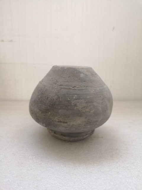 古玩陶瓷宋代灰陶撲滿拍賣，當前價格750元