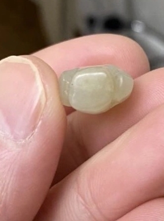 古玩玉器辟邪-翁仲-和田玉吊墜-佩戴-驅鬼拍賣,當前價格100元