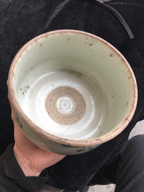 古玩陶瓷優品 清早期康熙青花文房水盂筆洗水呈拍賣,當前價格12000元