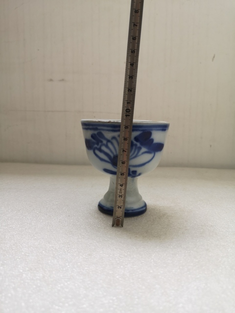 古玩陶瓷清末民國高足杯拍賣,當(dāng)前價格450元