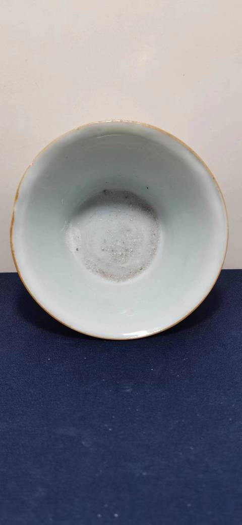 古玩陶瓷明末 白釉杯拍賣，當前價格2300元