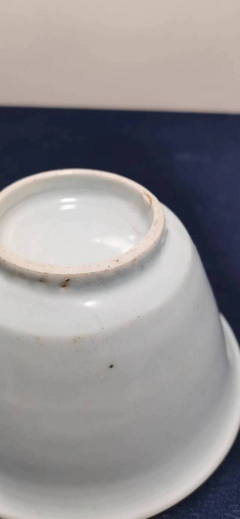 古玩陶瓷明末 白釉杯拍賣，當前價格2300元
