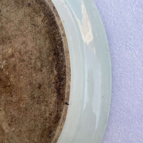 古玩陶瓷青花山水樓閣紋大盤拍賣，當(dāng)前價(jià)格2000元