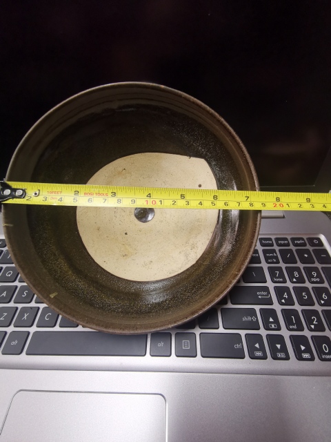 古玩陶瓷元代耀州窯醬釉大碗，一對。拍賣，當(dāng)前價格2666元