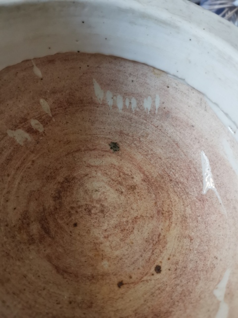 古玩陶瓷清中期，青花夔龍紋香爐拍賣，當前價格1880元