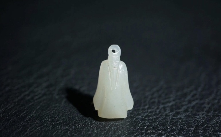 古玩玉器辟邪-翁仲-驅鬼-玉佩-掛墜-玉拍賣，當前價格255元