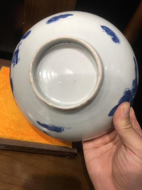古玩陶瓷(新年放漏中)清-雍正-過墻龍紋青花碗拍賣,當前價格7568元
