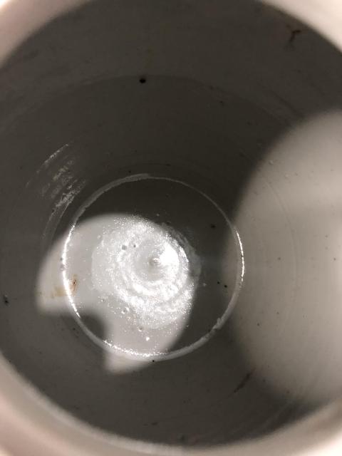 古玩陶瓷晚清青花留白冰梅罐拍賣，當前價格3600元