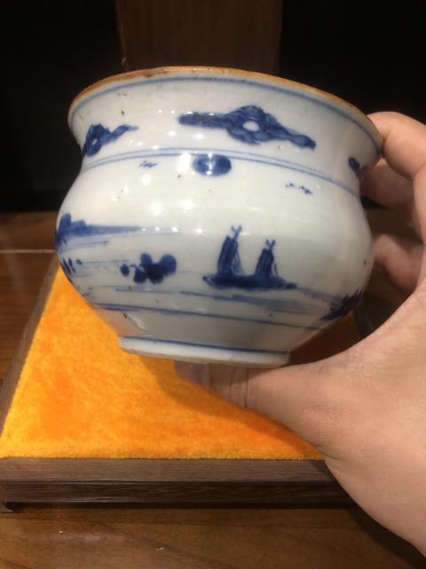 古玩陶瓷(新年放漏中)清-康熙-山水風景人物-琴爐拍賣,當前價格6880元