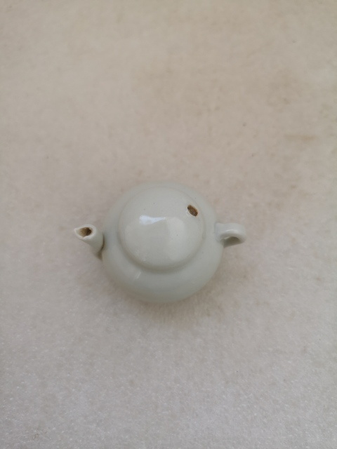 古玩陶瓷白釉水注拍賣,當前價格450元