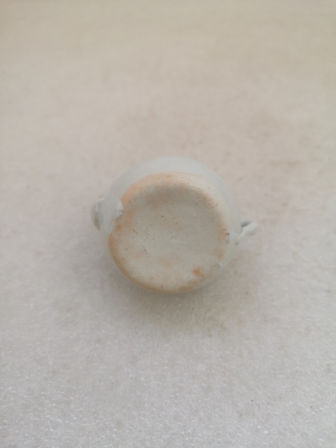 古玩陶瓷白釉水注拍賣,當前價格450元