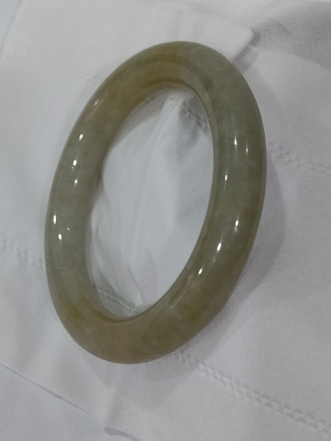 古玩雜項翡翠手鐲拍賣,當前價格3888元