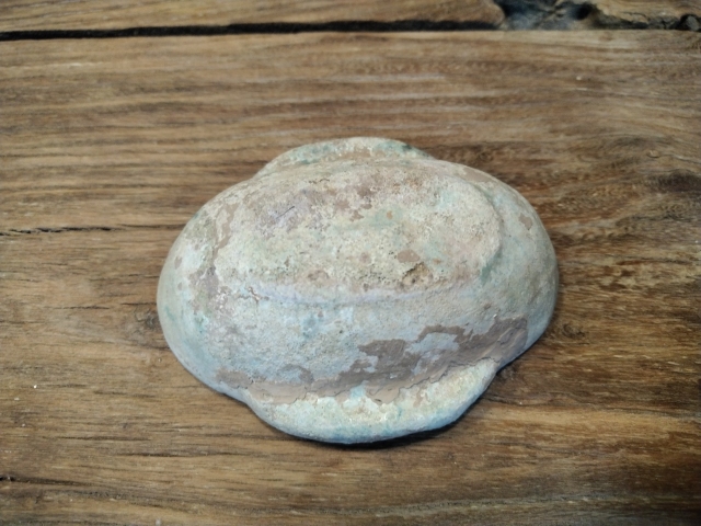 古玩陶瓷綠釉耳杯拍賣，當前價格10000元