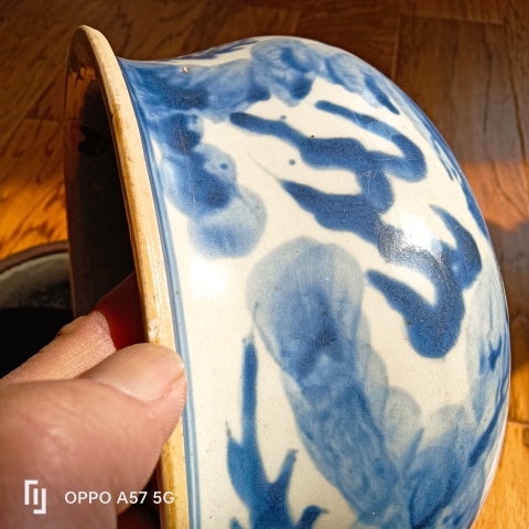 古玩陶瓷順治青花龍紋香爐拍賣，當前價格30000元