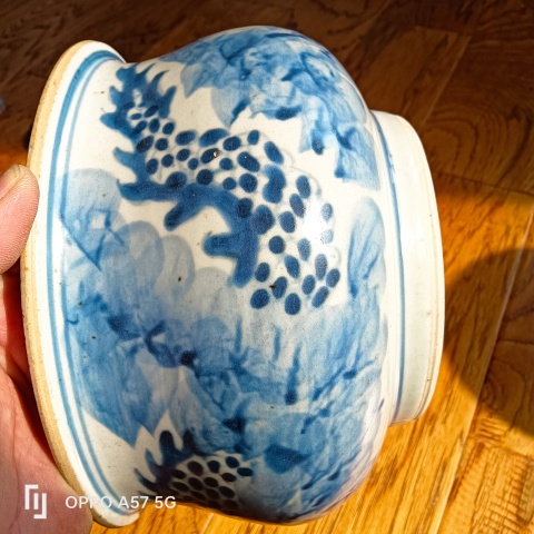 古玩陶瓷順治青花龍紋香爐拍賣，當前價格30000元